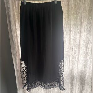 WeWoreWhat Black Skirt